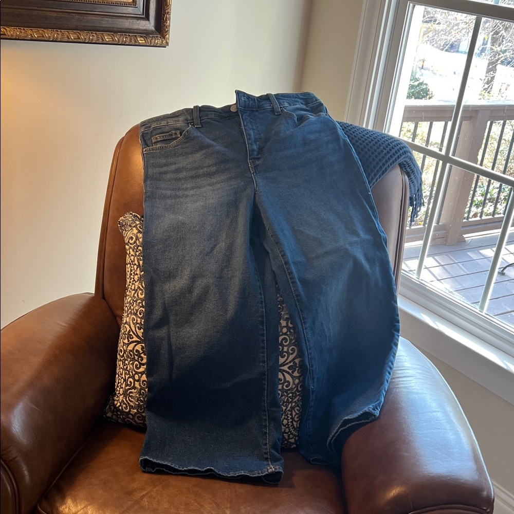 Crown & Ivy wide leg jeans